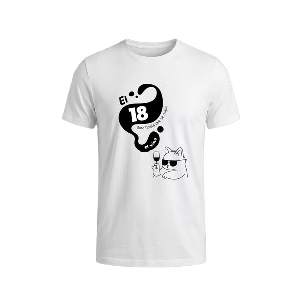 Polera El 18 Dura Hasta que se Acabe el Vino