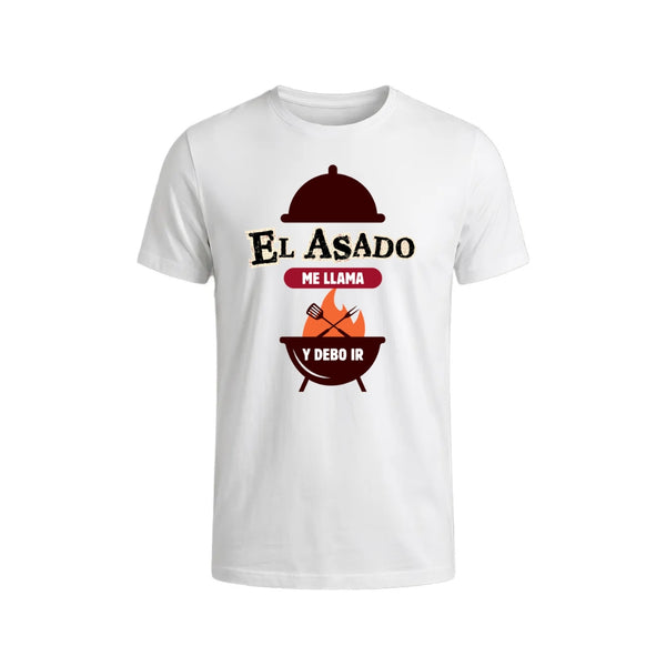 Polera El Asado Me Llama y Debo Ir