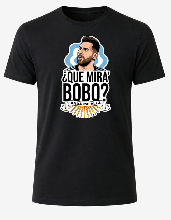 Polera "¿Qué mirá', bobo? Anda pa' allá"