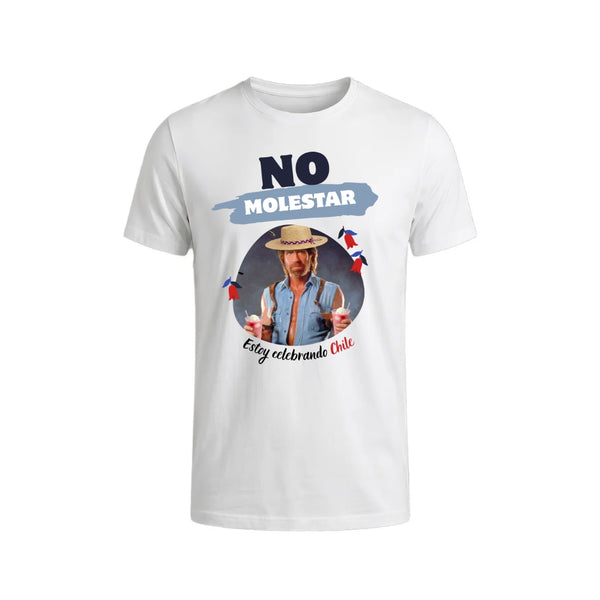 Polera No Molestar Estoy Celebrando Chile