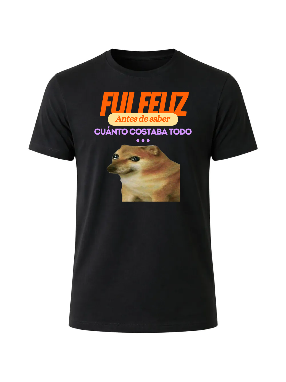 Polera - Fui feliz antes de saber cuánto costaba todo