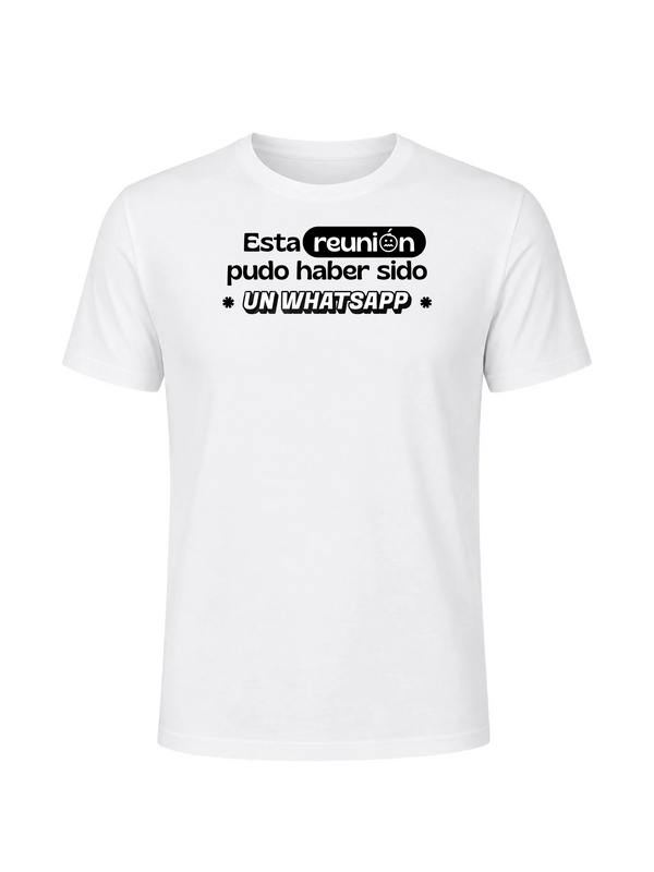 Polera - Esta reunión pudo haber sido un WhatsApp
