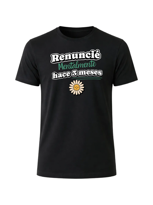 Polera - Renuncié mentalmente hace 3 meses