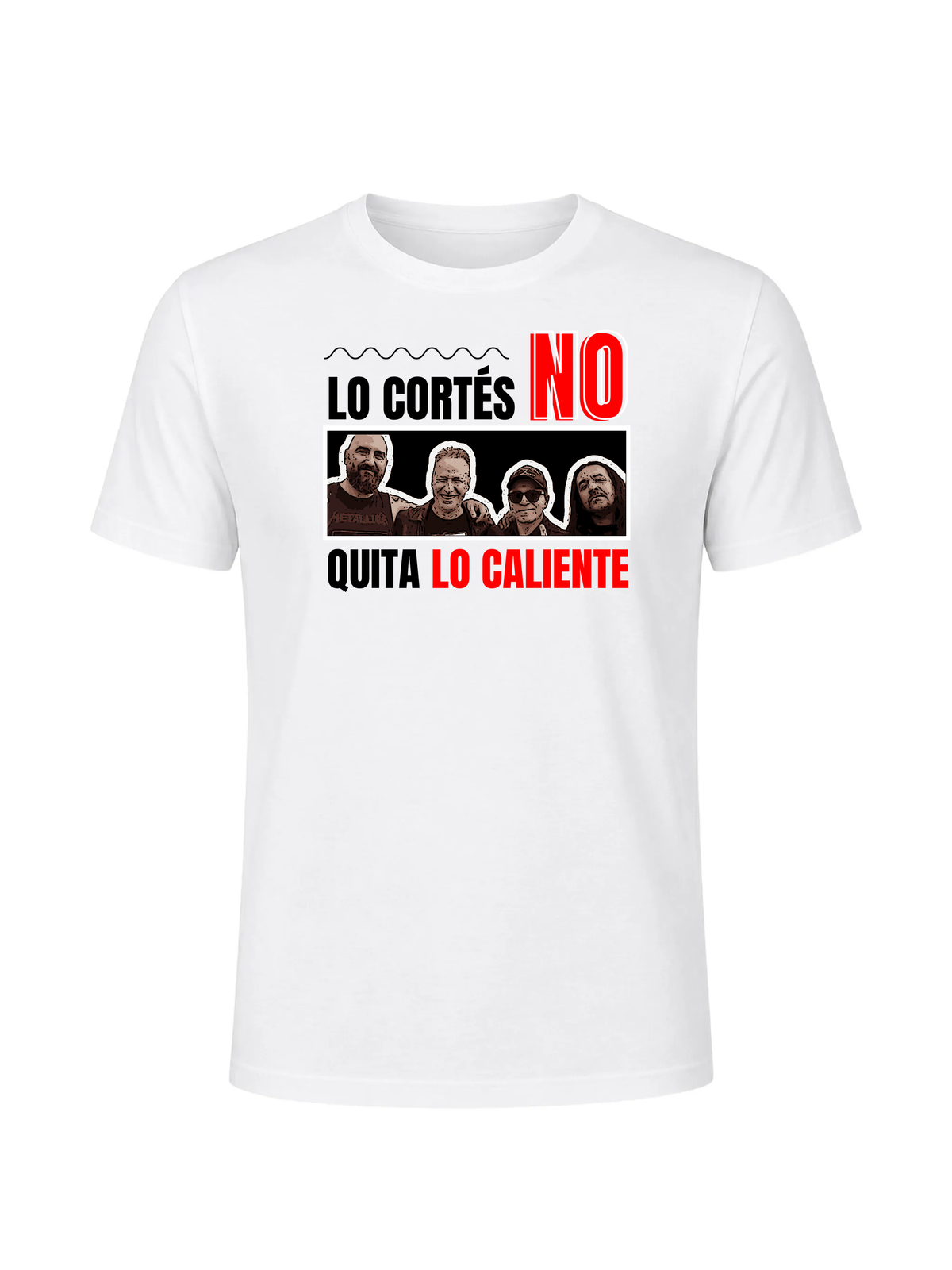 Polera - Lo cortés no quita lo caliente